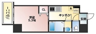 フォーリアライズ昭和南通1の物件間取画像